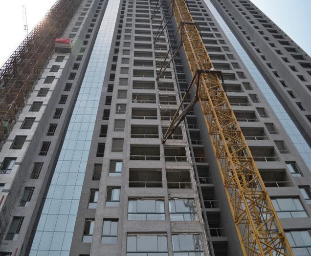 銅牛小區 （泡沫水泥保溫板外墻3萬平米）